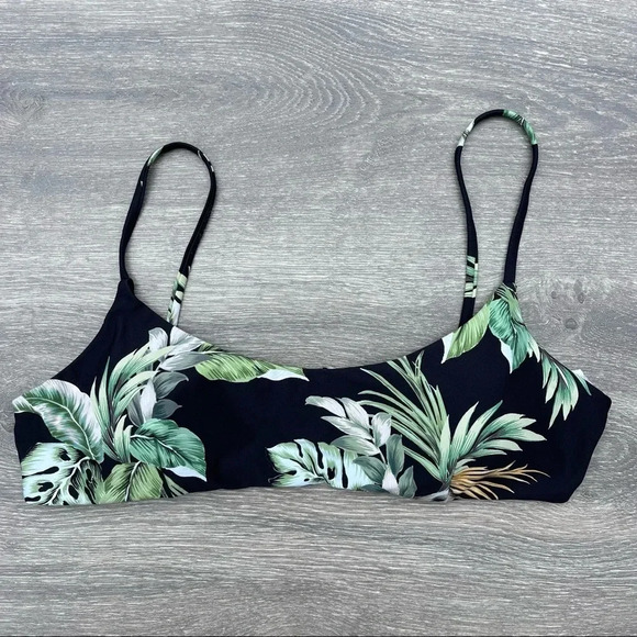 Rip Curl Palmetto Crop Bikini Top, black - Picture 2 of 9